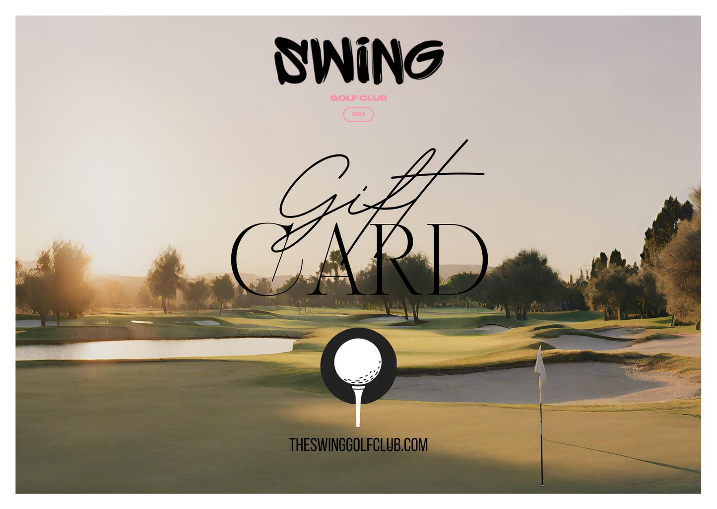 Swing Golf Club Gift Card